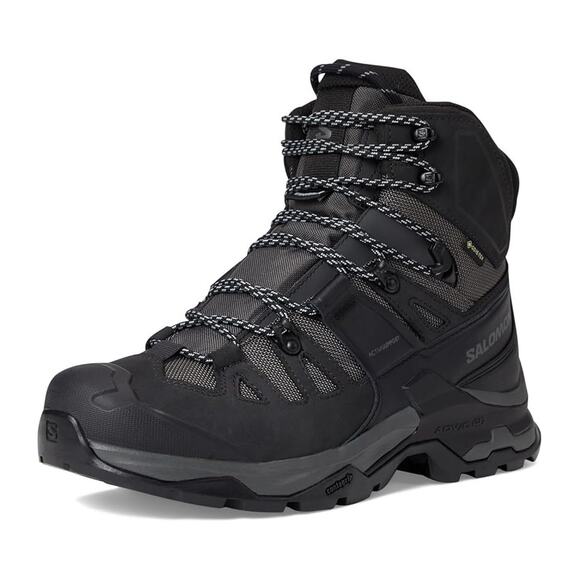 SALOMON Mens Quest 4 GORE-TEX Hiking Boots US 11 M Magnet Black Waterproof NWOB - Picture 1 of 12